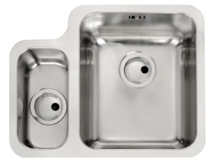 Matrix R50 1.5 Bowl undermount stainless steel sink (RH Main Bowl) – Abode