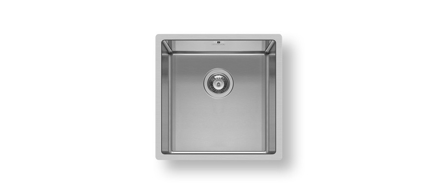 Astris Stainless Steel single bowl sink – Pyramis