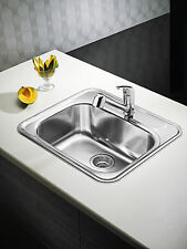 Zeria Single Bowl Polished Stainless Steel Sink – Pyramis