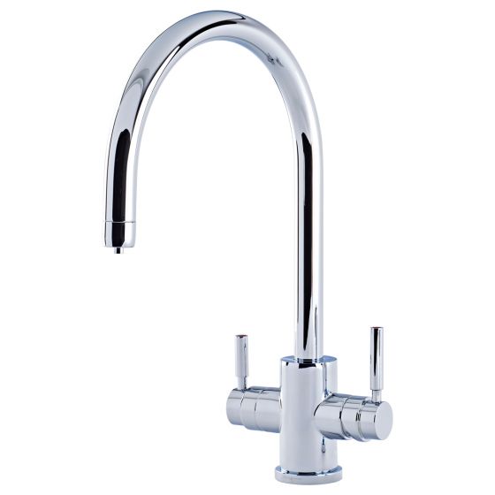 3-In-1 Instant Hot Water Tap Juliet (Phoenix) with c Spout in Polished Chrome – Perrin & Rowe
