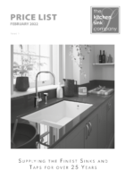 2022 Kitchen Sink Co A4 Price List Web version