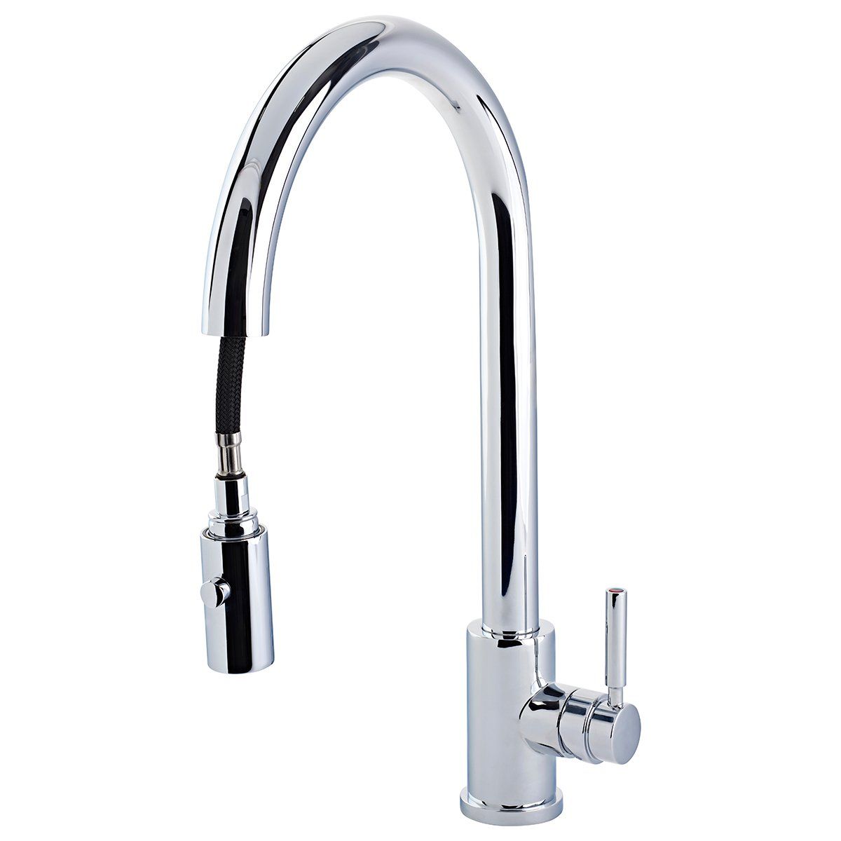 Juliet Mono Mixer tap with Pull Down Rinse – Perrin & Rowe