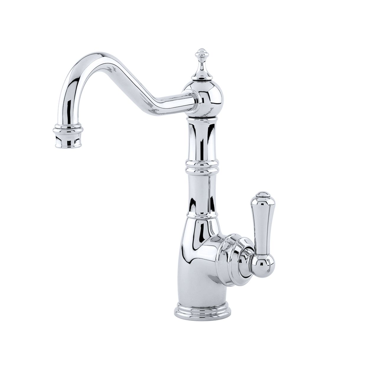 Aquitaine Sink Mixer with Single Lever Tap – Polished Chrome