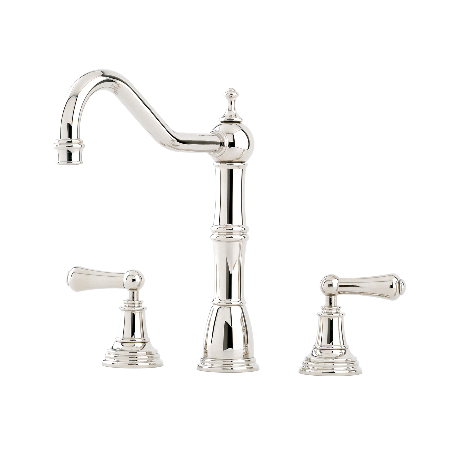 Provence 3 hole Sink Mixer with Lever Handles – Perrin & Rowe