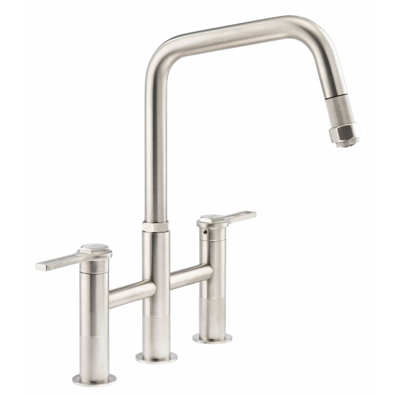 Hex Bridge Pull Out in Brushed Nickel – Abode