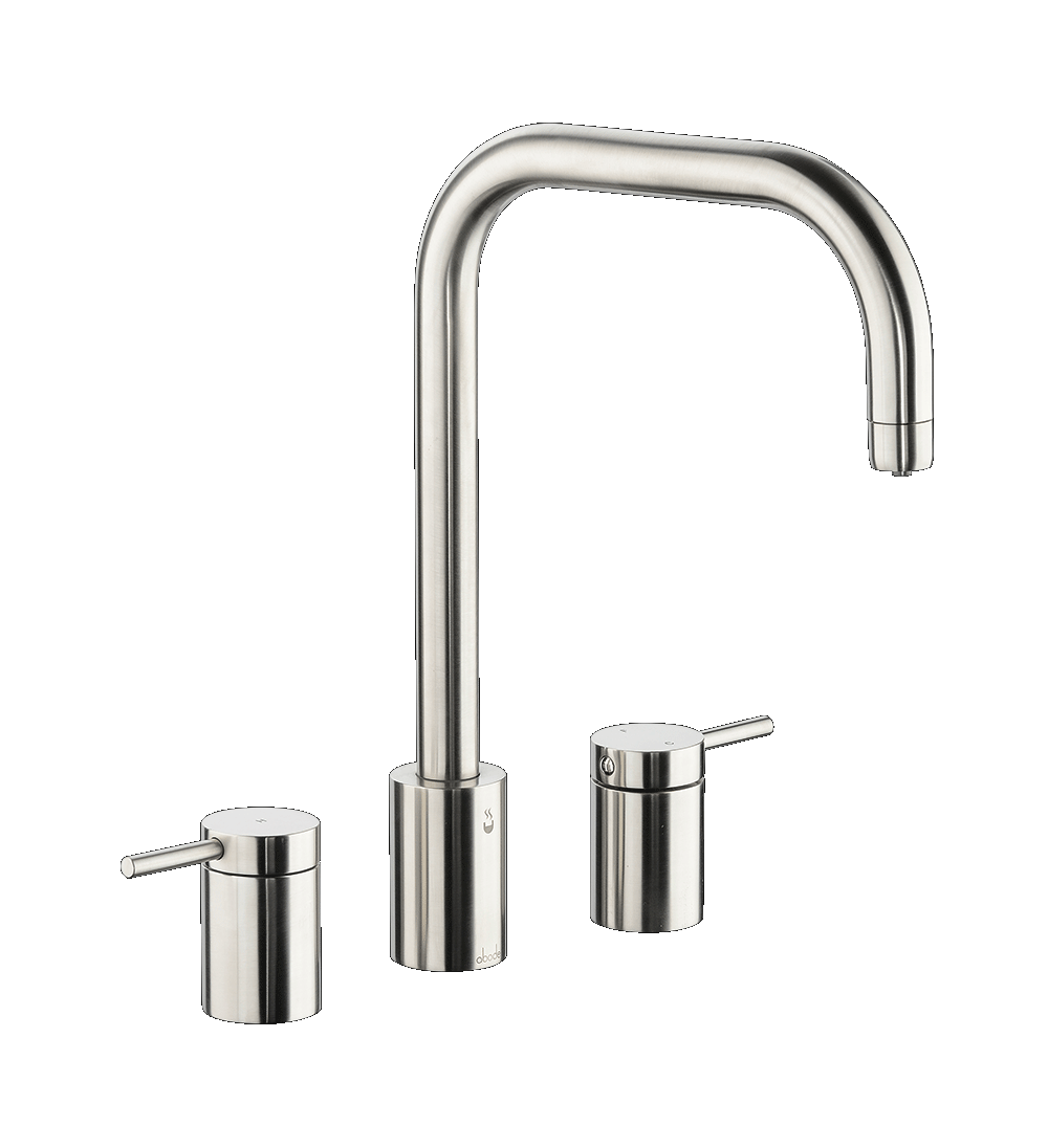 Pronteau Project 3 part  Mixer Tap 4n1 Chrome – Brushed Nickel – Abode