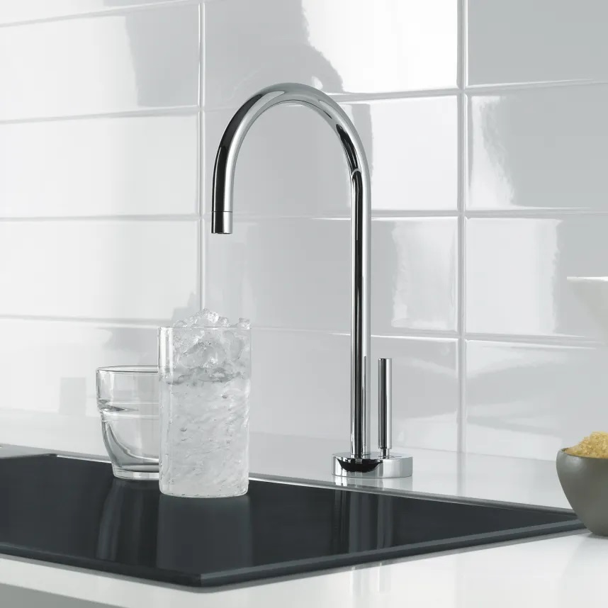 Tara Hot & Cold Water Dispenser with Hot Water Tank Brushed Platinum – Dornbracht