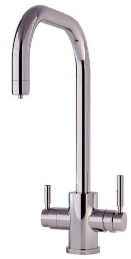 Phoenix 3 in 1 Hot, Cold and Filtered Instant Boiling Water Pewter - Perrin & Rowe
